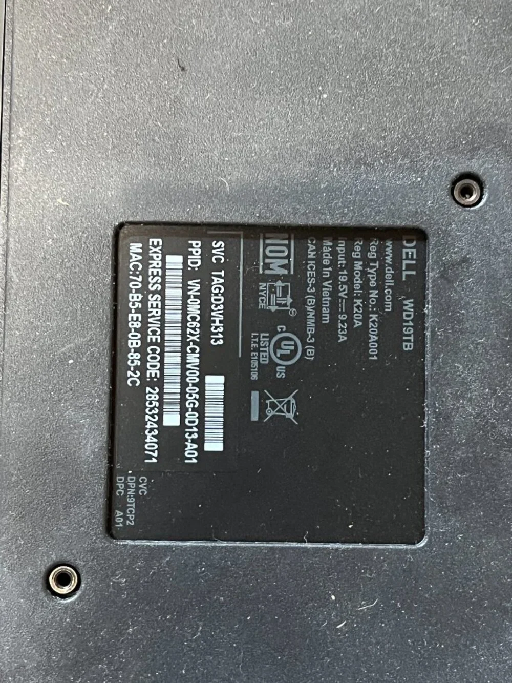 Dell Docking System, Wireless Key and Mouse, Power Cords (Great Bundl1)